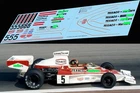 1/12 Decals for McLaren M23 1974 Tamiya Fittipaldi Hulme TBD1275