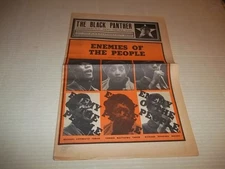 Black Panther Newspaper  Feb. 13, 1971  Ericka, Rushell, Grateful Dead  VG+