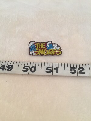 The Smurfs Cartoon Enamel Lapel Pin Backpack Jacket Fun Cute New
