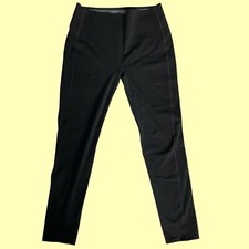 SPANX Size XL Black Everywear Split-Hem Firm Control Active Leggings Women