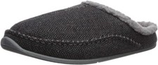 Deer Stags Men's Slipperooz Wherever Slippers Color Black Size 9W