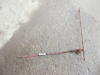 Farmall M tractor brake lock latch set homemade easy bracket