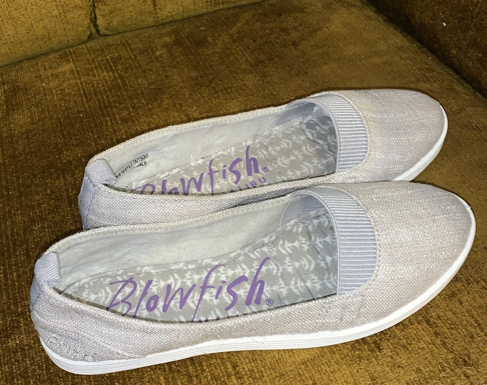 Zapatos Blowfish para mujer 6,5 mocasines sin cordones color jaspeado tostado informales planos bajos Foto 3 de 4