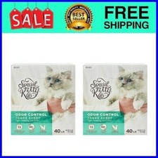 Special Kitty Odor Control Tight Clumping Cat Litter, Fresh Scent, 40 lb 2 Pack
