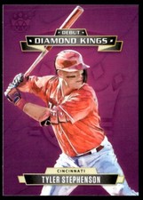 2021 Panini Diamond Kings Debut Tyler Stephenson Cincinnati Reds #DDK-CR