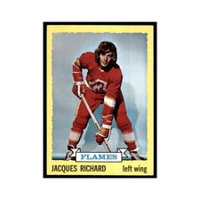 Jacques Richard 1973 Topps #169 Hockey Cards Hockey Card EX