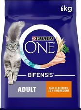 Purina ONE Adult Dry Cat Food Rich in Chicken 6kg 4.87 per kilo