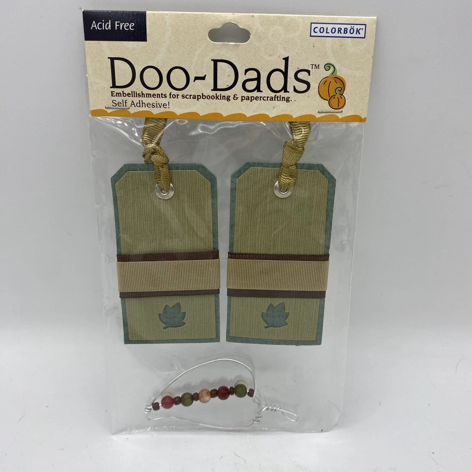 Doo dads Colorbok осень осень украшение для скрапбукинга 3 упаковки новый - Изображение 3 из 4
