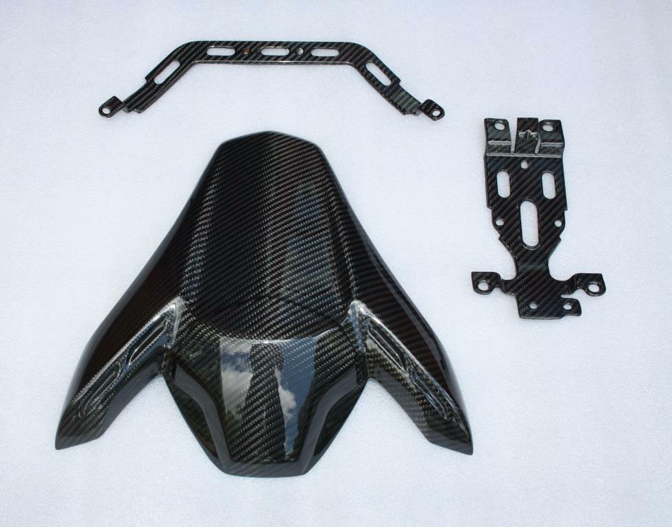 Capot de selle Z900 carbone ultra léger pour optimiser l'aérodynamisme - 3