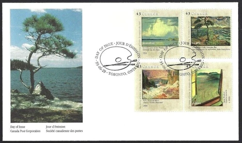 🍁Canada   #1560 abcd  "CANADA GROUP OF SEVEN"   Brand New  1995 First Day Cover