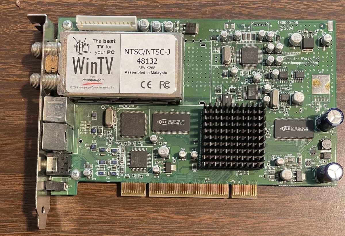 Pvr 150 Wintv Pci Card Wintv Pvr Hauppauge WinTV PAL-I 34705