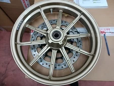 Pair of Ducati Scrambler Café Racer 50122491AA - 50222011AA wheels with plates