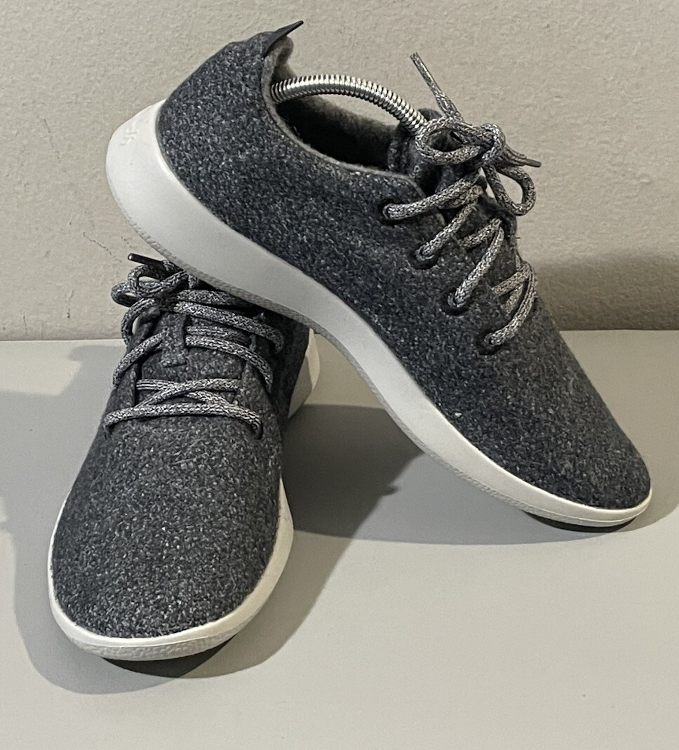 Allbirds Shoes Men's Gray Merino Wool Runners Sneakers Size 10