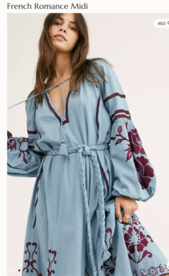 Rare Free People Bali French Romance Eyelet Embroidered Cutwork Mini Dress  XS S | eBay