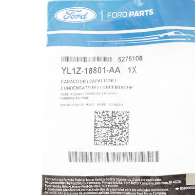 New OEM Ford Radio Suppression Capacitor Assembly 5W7Z-18801-AA - Fits 2005-2014 Models