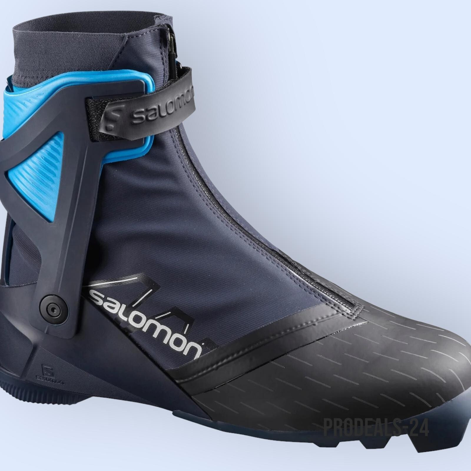 SALOMON SCARPE DA SCI DI FONDO UOMO SKATING XC SHOES RS10 NOCTURNE PROLINK numero 44 2 3