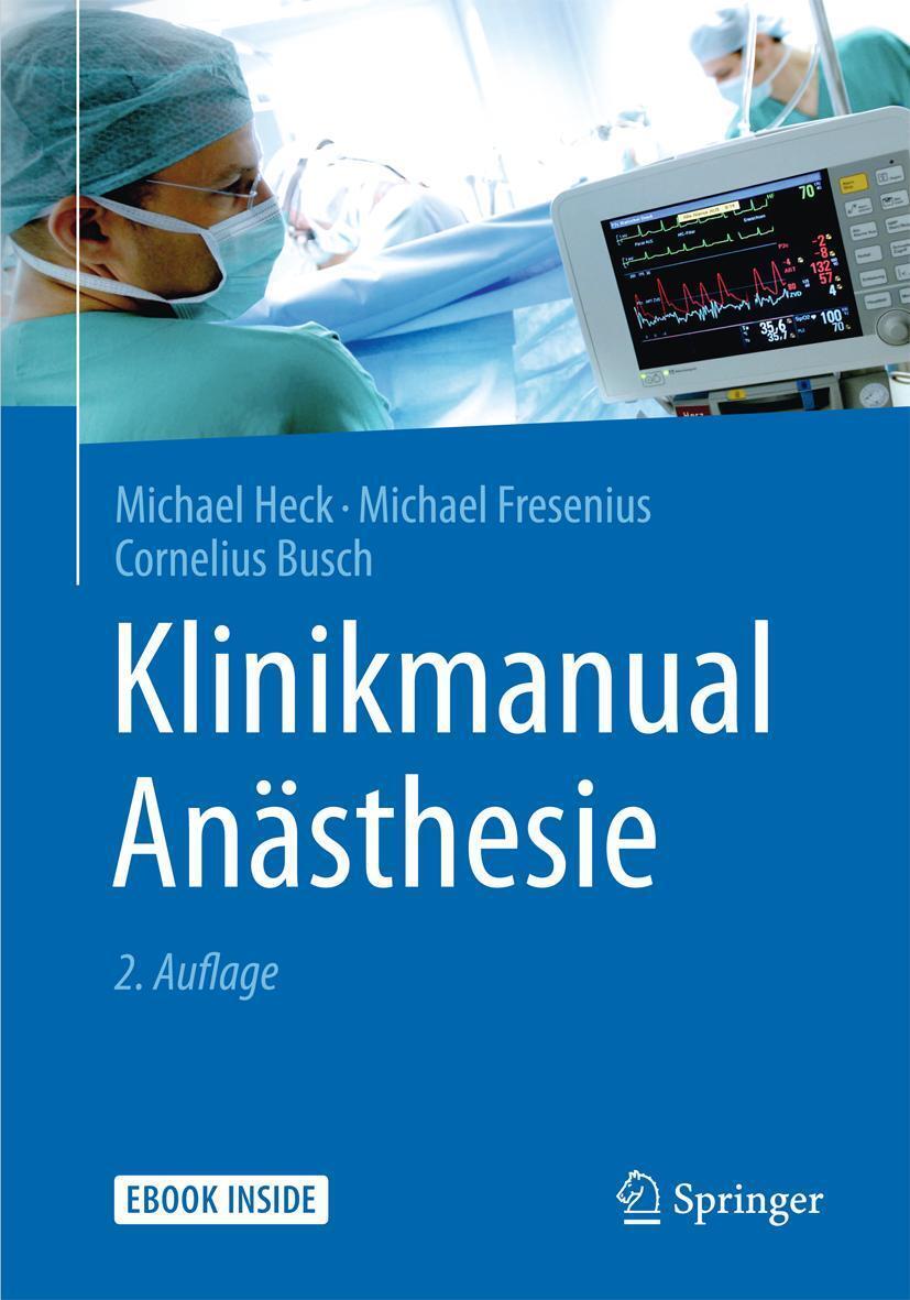 Thumbnail - Klinikmanual Anästhesie Michael Heck