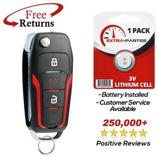 For 2007 2008 2009 2010 2011 2012 - Ford Focus Keyless Remote Fob Flip Key