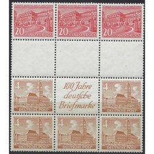 Einheit 2x SZ 3A   4A postfrisch