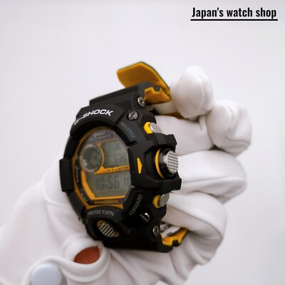 G-SHOCK RANGEMAN（GW-9400J-1JF） CASIO G-SHOCK GW-9400J-1JF Black Red Master of G RANGEMAN