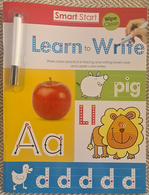 Smart Start Wipe Clean Learn to Write workbook