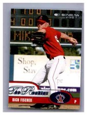 2003 Donruss The Rookies - [Base] #42 - Rich Fischer rc rookie baseball card