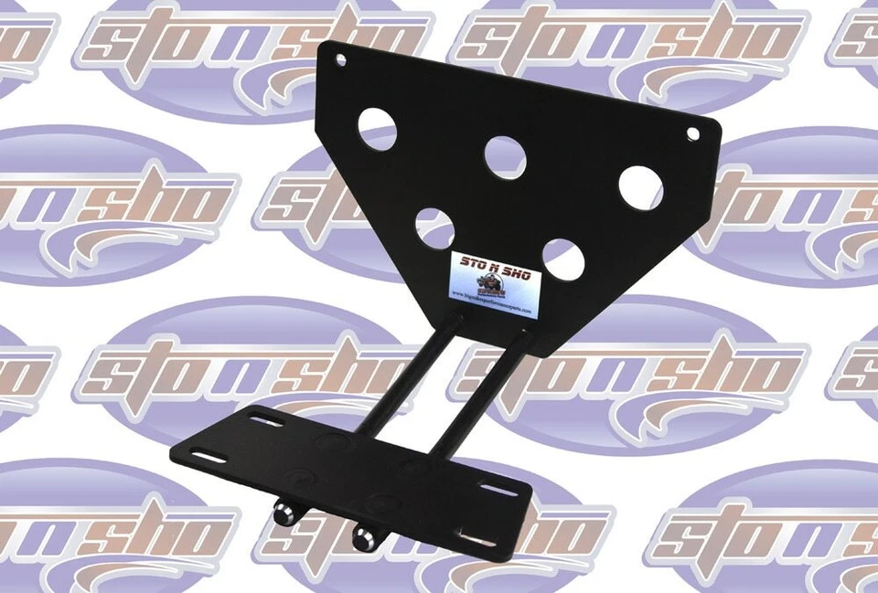 Soporte de matrícula Sto N Sho para Audi A8 2011-2016 (extraíble, metal) Foto 3 de 4