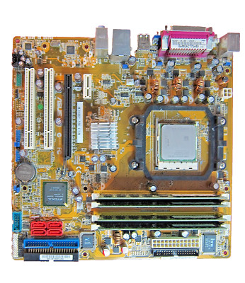ASUS M2NBP-VM CSM Motherboard with Athlon 64 X2 4600+ 2.4Ghz CPU & 2GB-BIOS:1101