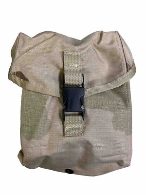 USGI 200 Round Rd 3 Color Desert DCU MOLLE II 5.56 .223 Saw Gunner Pouch  SDS