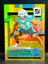 2022 Panini Donruss CHANNING TINDALL RC #392 Gold Press Proof Holo Rookie