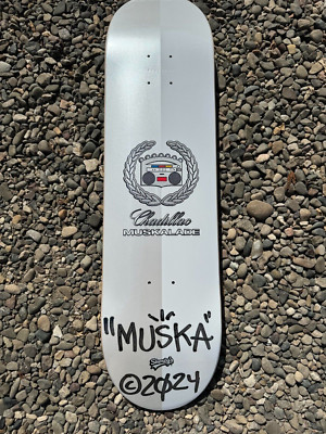 RARE SIGNED Chad Muska Chadillac Muskalade 2024 Shorty s Skateboard Deck AUTO LE