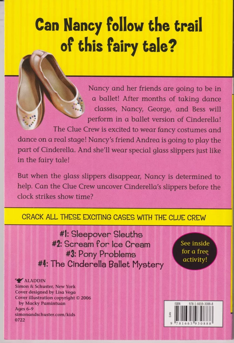 The Cinderella Ballet Mystery by Carolyn Keene, Paperback