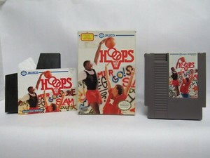 HOOPS NES Nintendo CIB