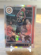 2021-22 Panini Hoops Premium Box Set Silver TJ Warren /199 #5 Pacers SP