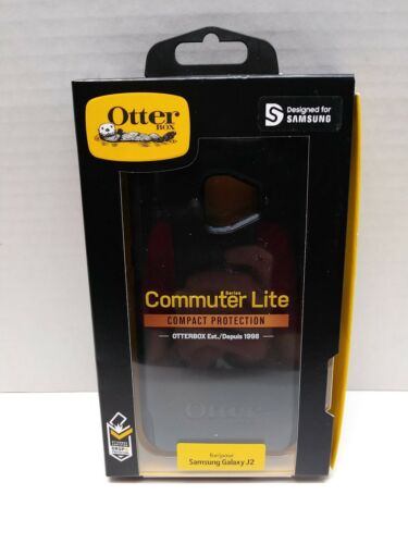 Funda protectora compacta para teléfono Otter Box Samsung Galaxy J2 Commuter Life negra - Imagen 1 de 2