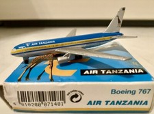Selten! Rarität! SCHABAK / Made In Germany Air Tanzania Boeing 767, 1:600, OVP