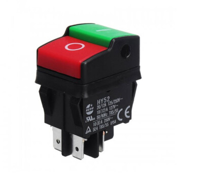 HY15DB IP50 18 (15) A 127V Lock Off Trigger Switch For Mower Saw - Foto 3