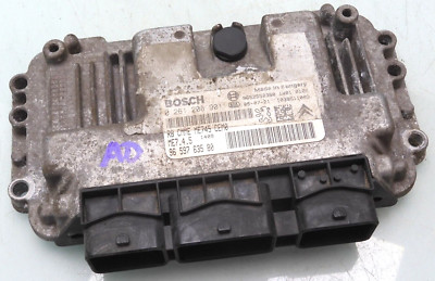 PEUGEOT 206 CC / 1,6 109PS / TU5JP4 NFU / MOTORSTEUERGERÄT / 9659763580 (AD22)