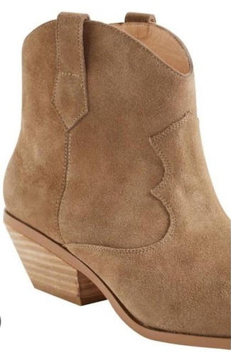 Brand New French Connection Leather Mica Cowgirl Boots, Size 39 (RRP $199.95) - Picture 4 of 11
