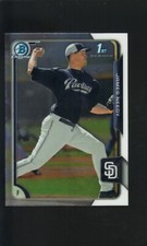 2015 BOWMAN CHROME BASEBALL CARD JAMES NEEDY #BCP160 NM-MT PADRES