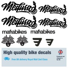 Mafia bikes Medusa bike labels / decals, 5+ years external quality (25 pack)