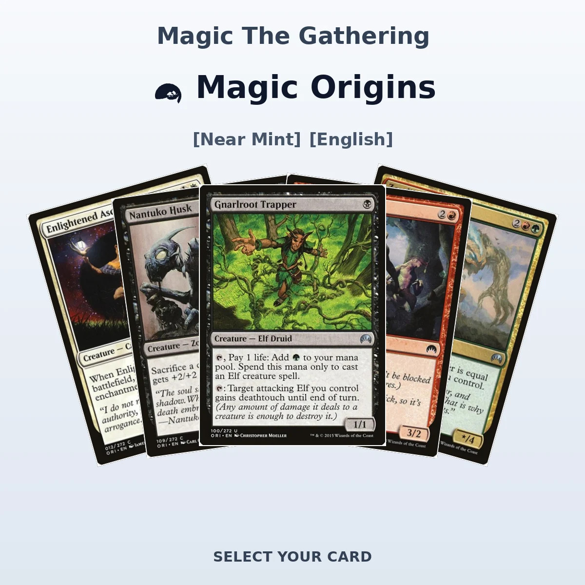Magic Origins - Select Your Cards (NM) - 2015 MTG