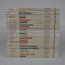 Value Tales Book Lot of 23 Hardcovers by Ann Donegan Johnson Homeschooling 