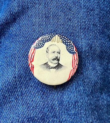 1904 Alton B Parker For President 1 1/4'' Cello Hake #3084