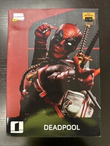 Marvel Comics X-MEN DEADPOOL Deluxe 1:10 Art Scale BDS Statue Iron Studios RARE