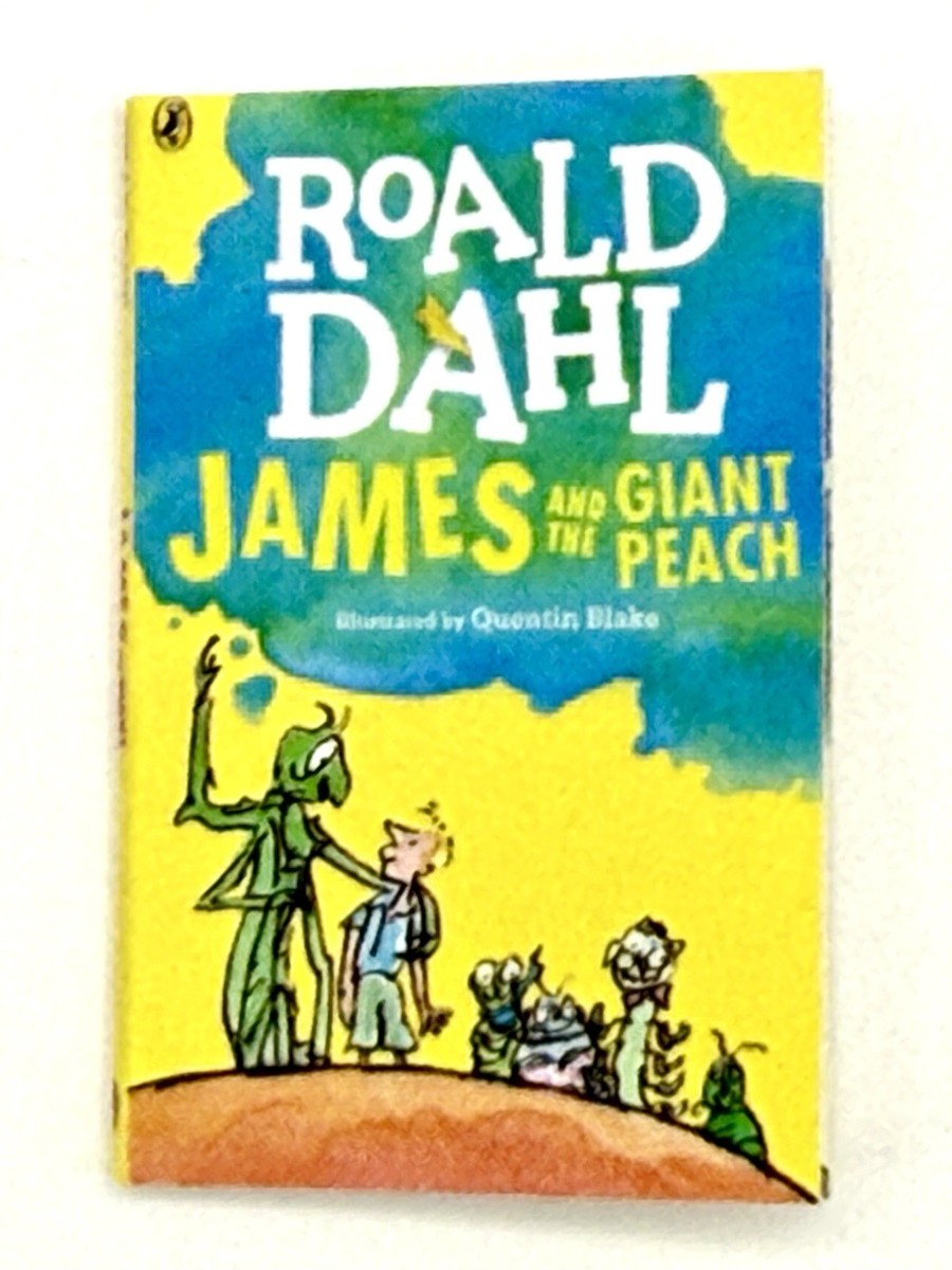 Ultra Rare Book James and The Giant Peach By Ronald Dahl Mini