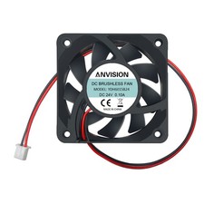 60mm X 15mm Dc 24v Brushless Cooling Fan Dual Ball Bearing
