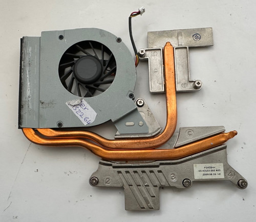 Acer Aspire 5738G CPU Kühler Lüfter 60.4CG52.002 Gebraucht