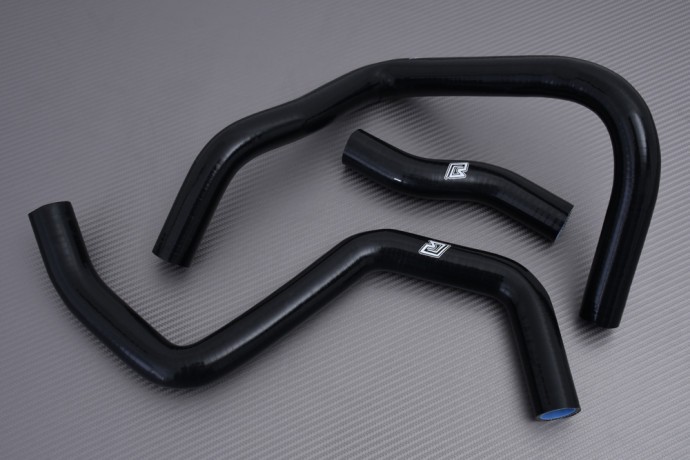 Améliorez votre Suzuki GSXR 1300 Hayabusa 08-19 avec ce kit durites radiateur noir