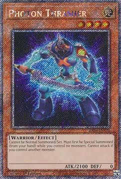 YuGiOh Photon Thrasher (V.1) RA04-FR170 Platinum Secret Rare Französisch Neu 1st